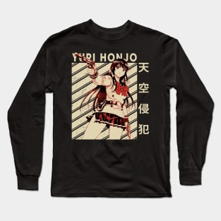 Towering Terrors Yuri Confronts Chaos In High Rise Invasion Long Sleeve T-Shirt